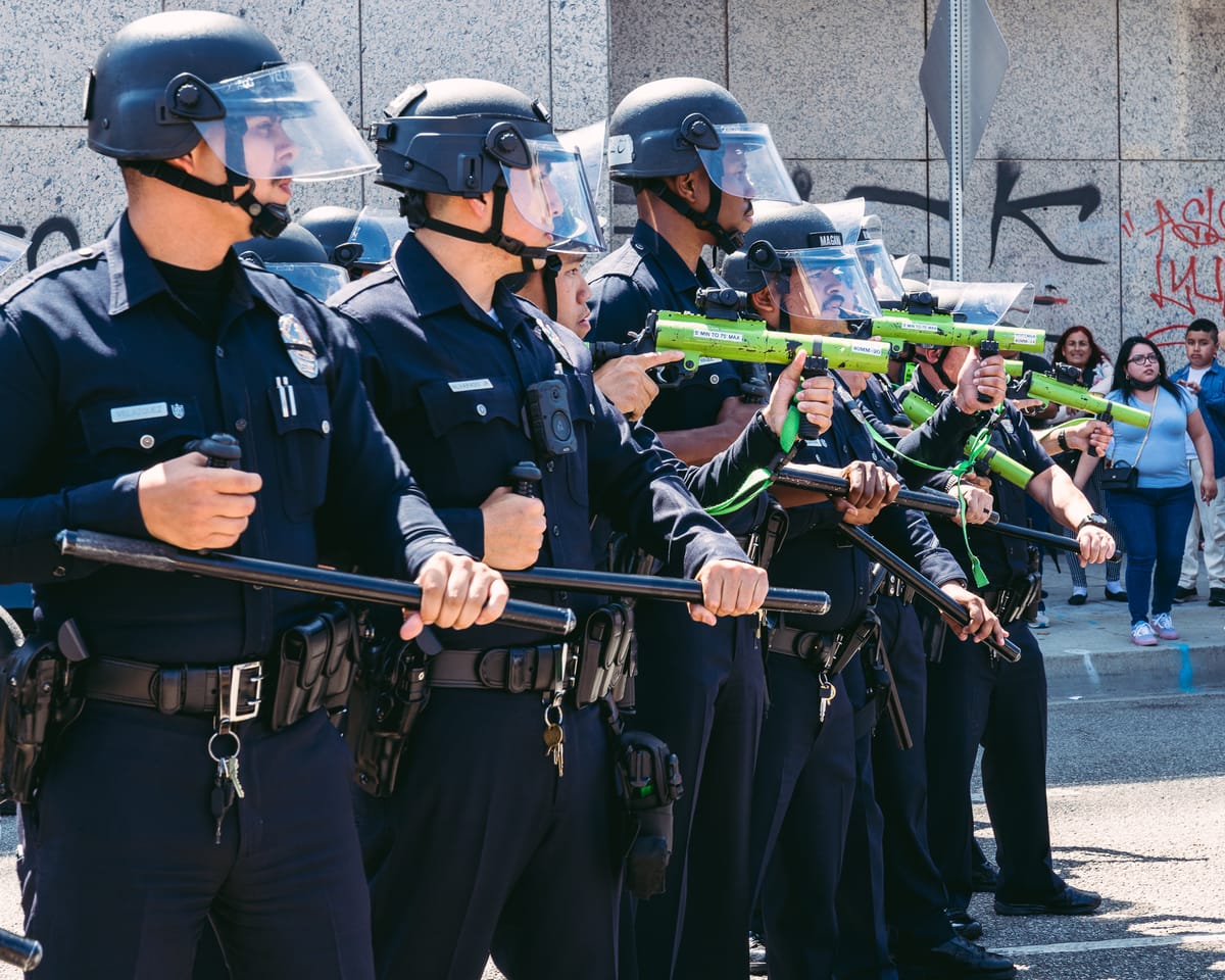 The LAPD is defunding the city.